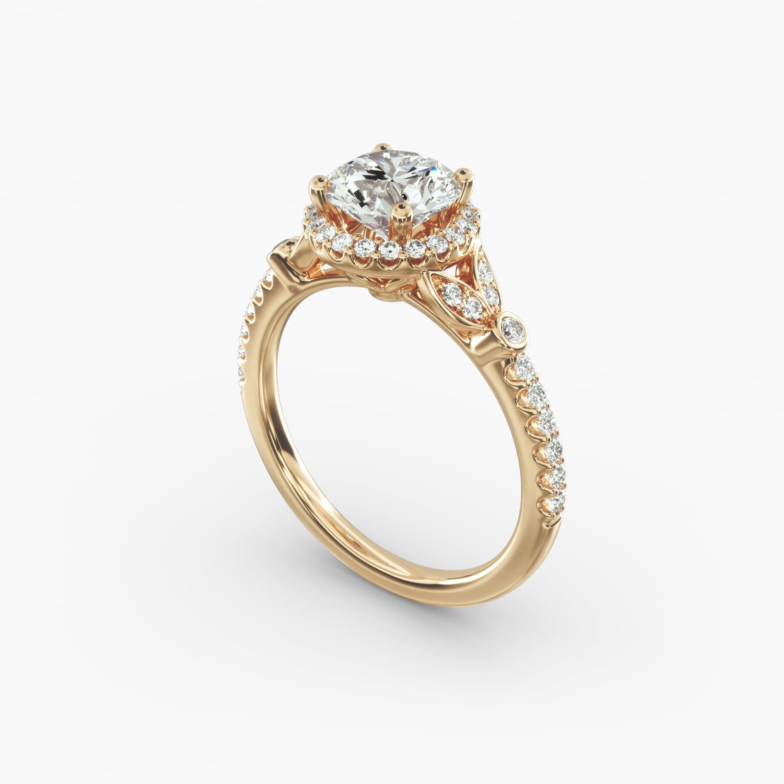 Blue nile petite pave store