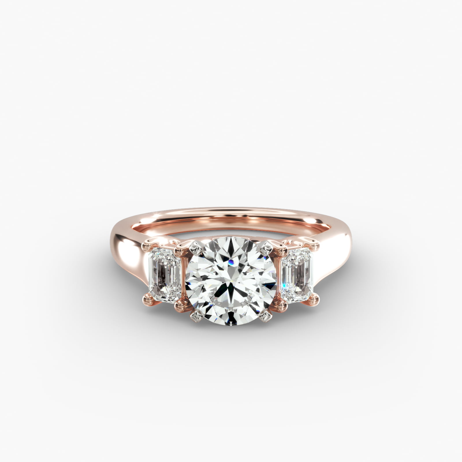 Zac Diamond Wedding Ring main image 1