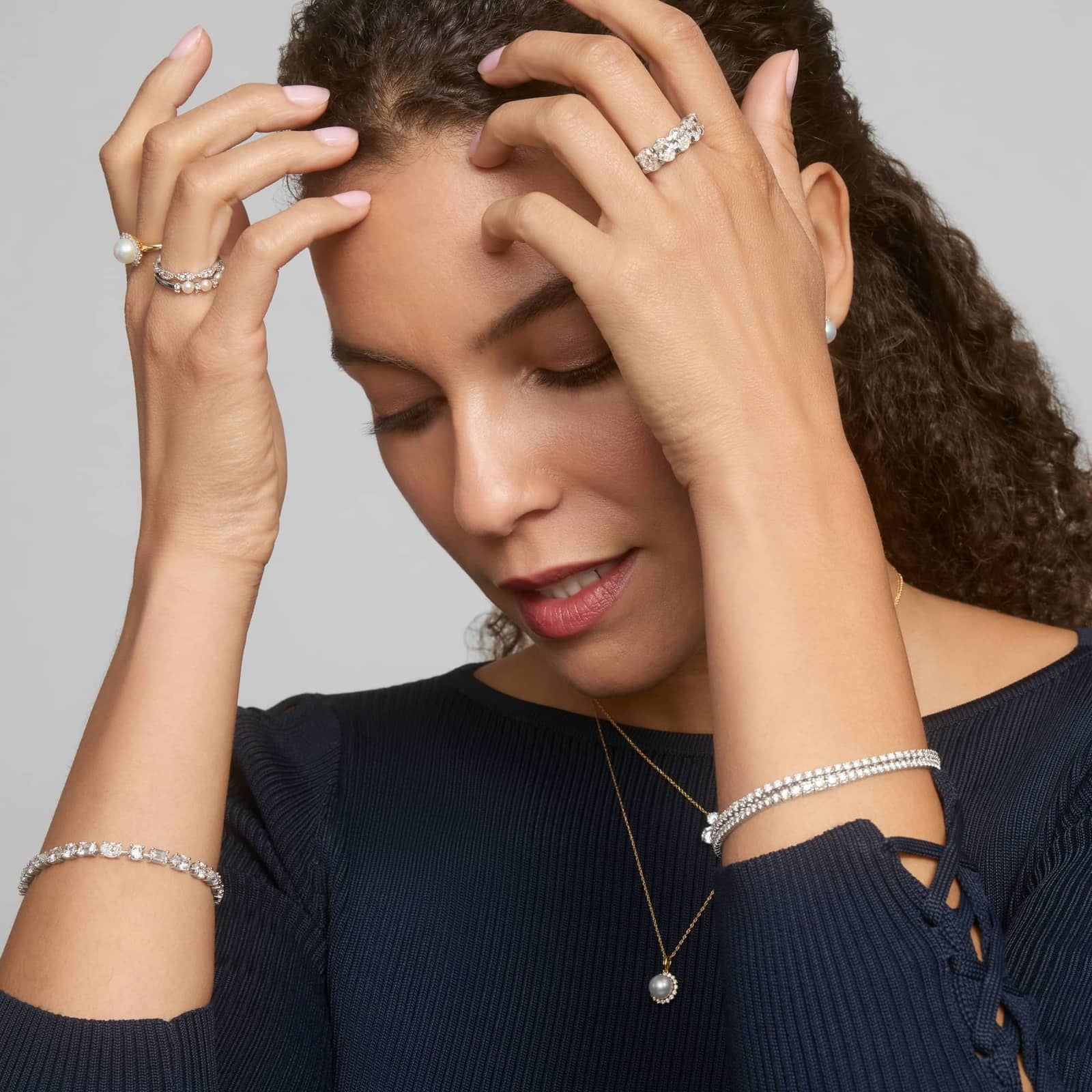 Diamond Wedding Ring with 0.5 CTW Round Cut Lab-Grown Diamonds in 14K White Gold