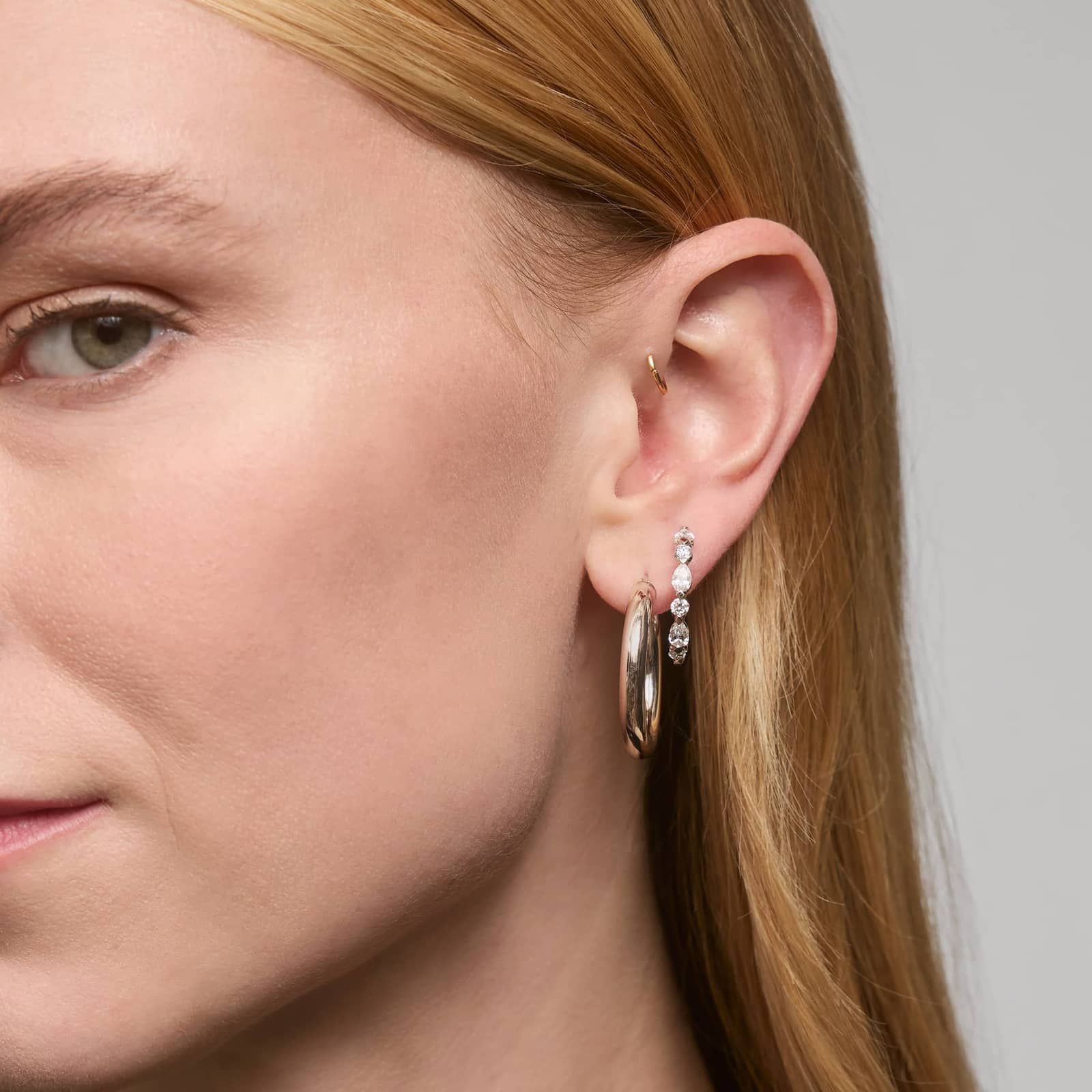 Sterling Silver Hoop Earrings