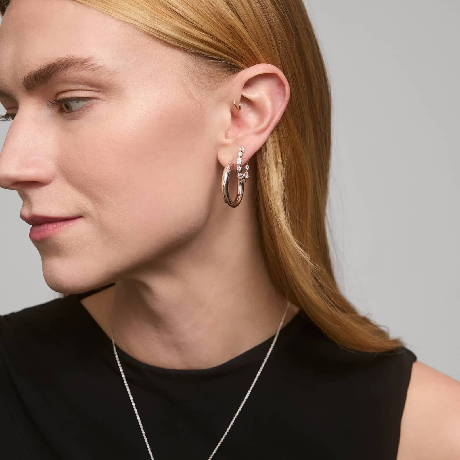 Sterling Silver Hoop Earrings