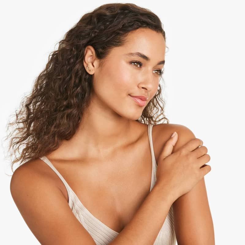 Gemini Constellation Lab-Grown Diamond Stud Earrings In 14K Yellow Gold