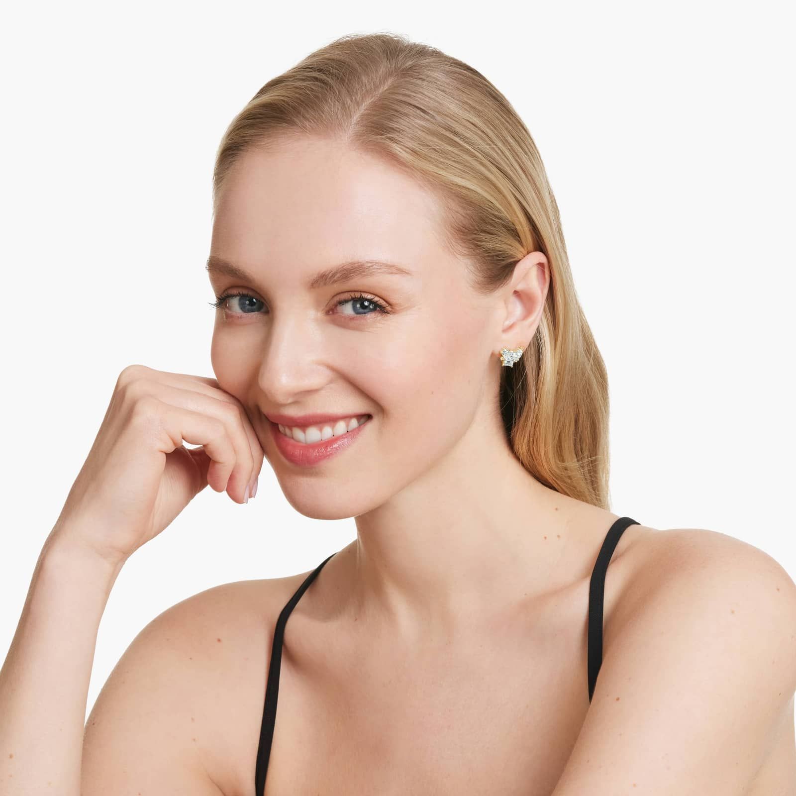 Fancy Bouquet Lab-Grown Diamond Earrings In 14K Yellow Gold