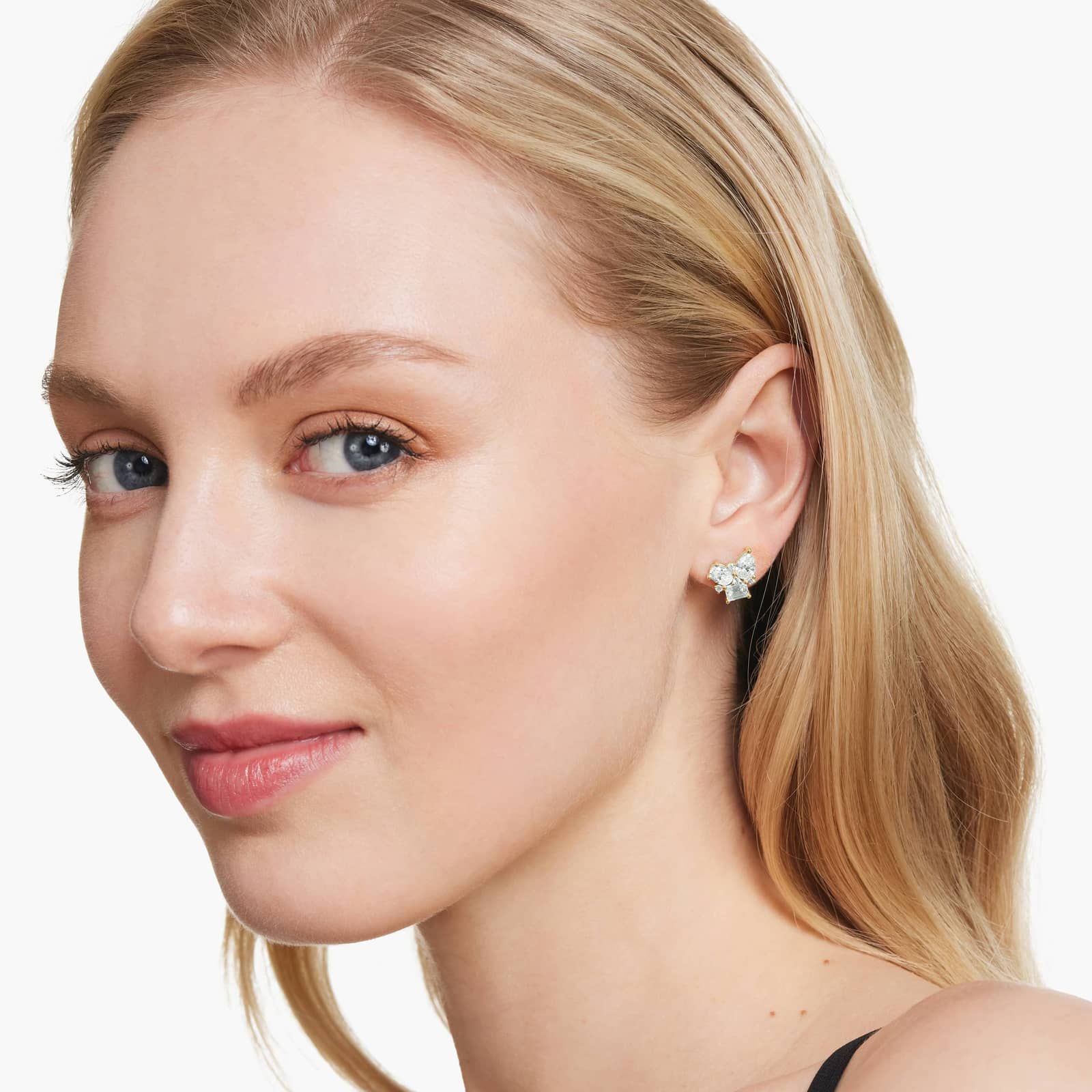 Fancy Bouquet Lab-Grown Diamond Earrings In 14K Yellow Gold