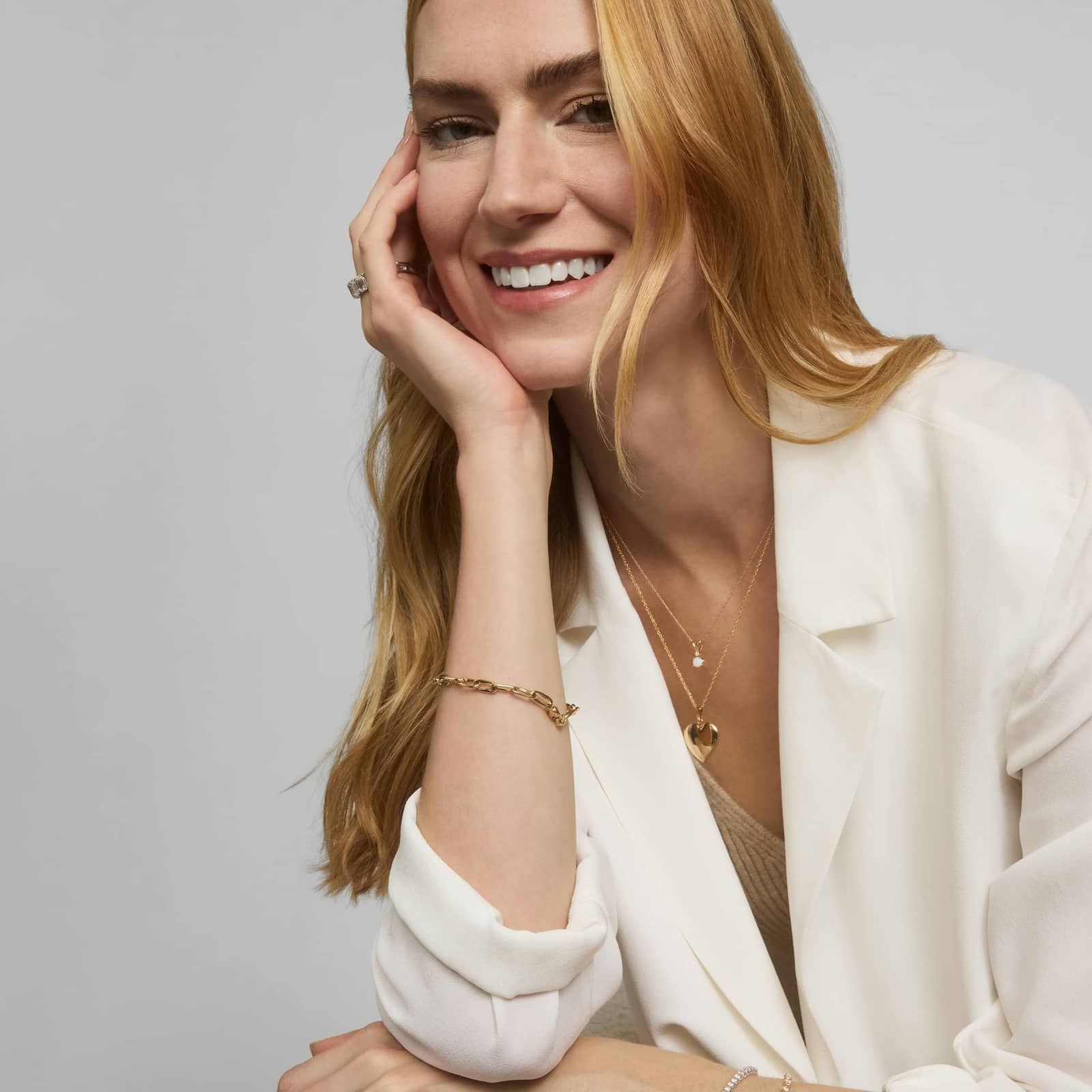 Opal Pendant Necklace with Diamond Accent in 14K Yellow Gold