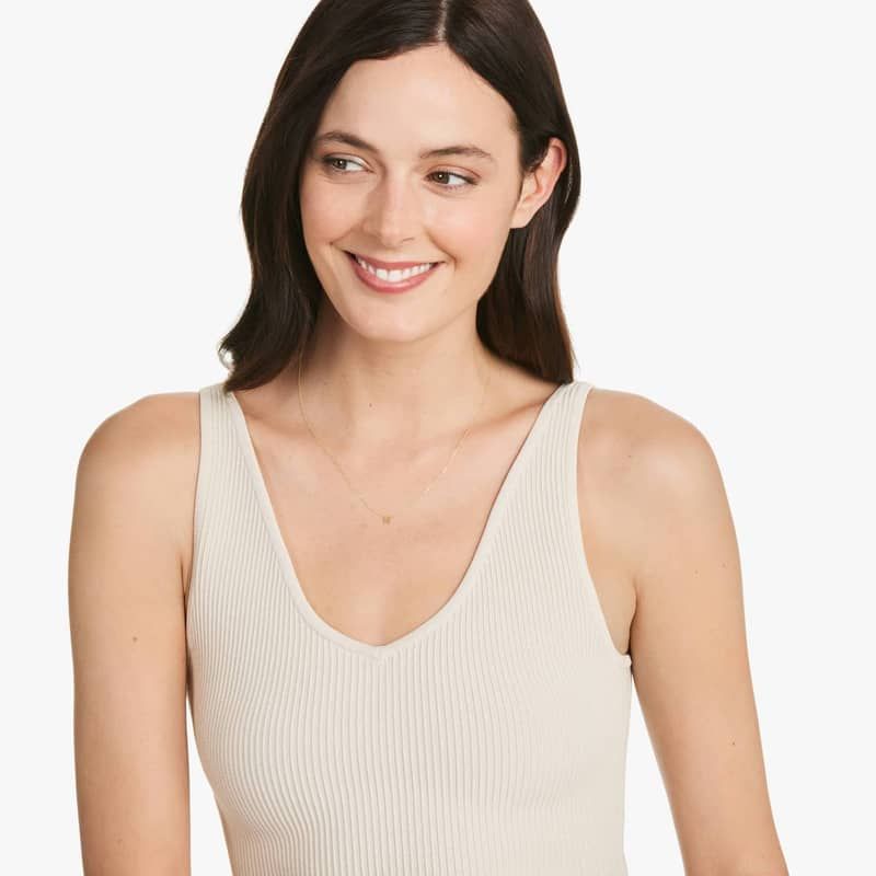 14K Yellow Gold Mini Initial N Necklace