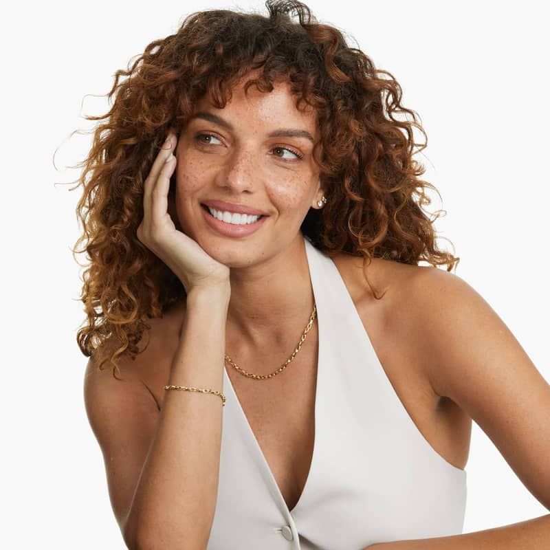 14K Yellow Gold Golden Hour Fancy Chain Necklace