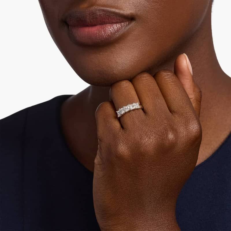 Princess Cut Five Stone Diamond Ring in Platinum (1 1/5 ct. tw.)