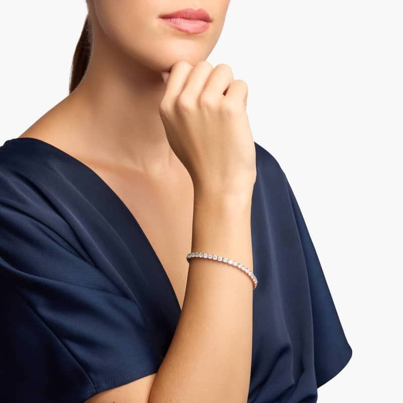 7 " Two-Prong Diamond Tennis Bracelet In 14K Rose Gold (8 Ct. tw. - H-I / SI1-SI2)