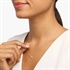 Four Prong Basket Solitaire Lab Grown Diamond Pendant  In 14K Yellow Gold (1/4 Ct. tw. - F-G / VS2-SI1)