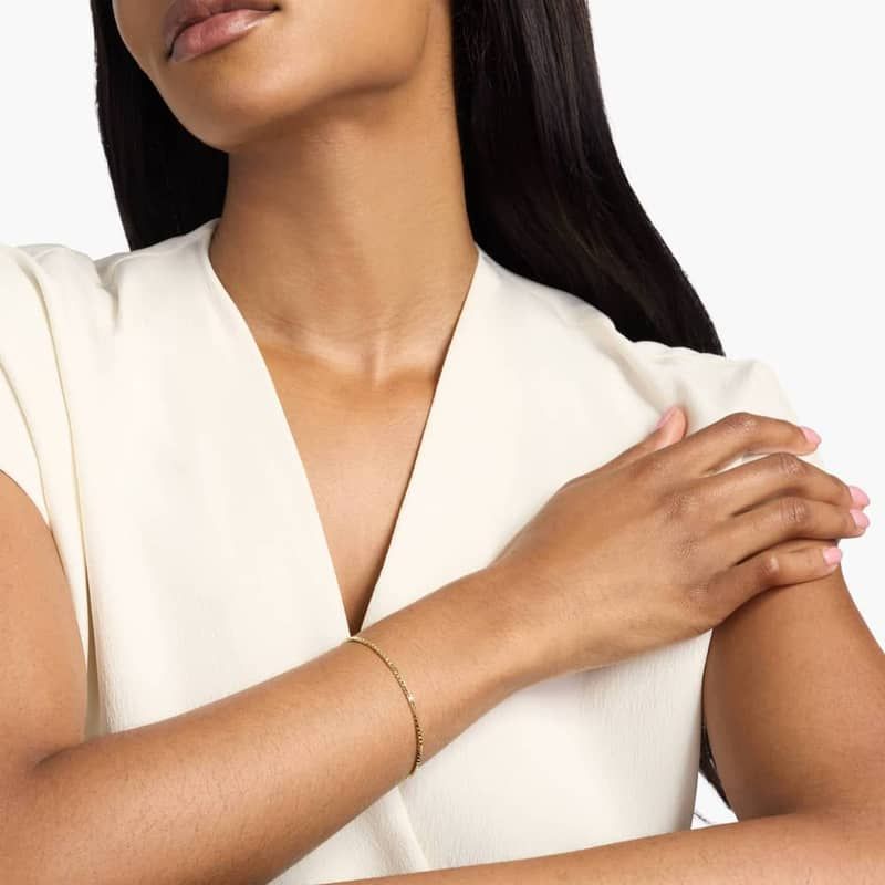 7" Box Chain Bracelet in 14k Yellow Gold (1.9 mm)