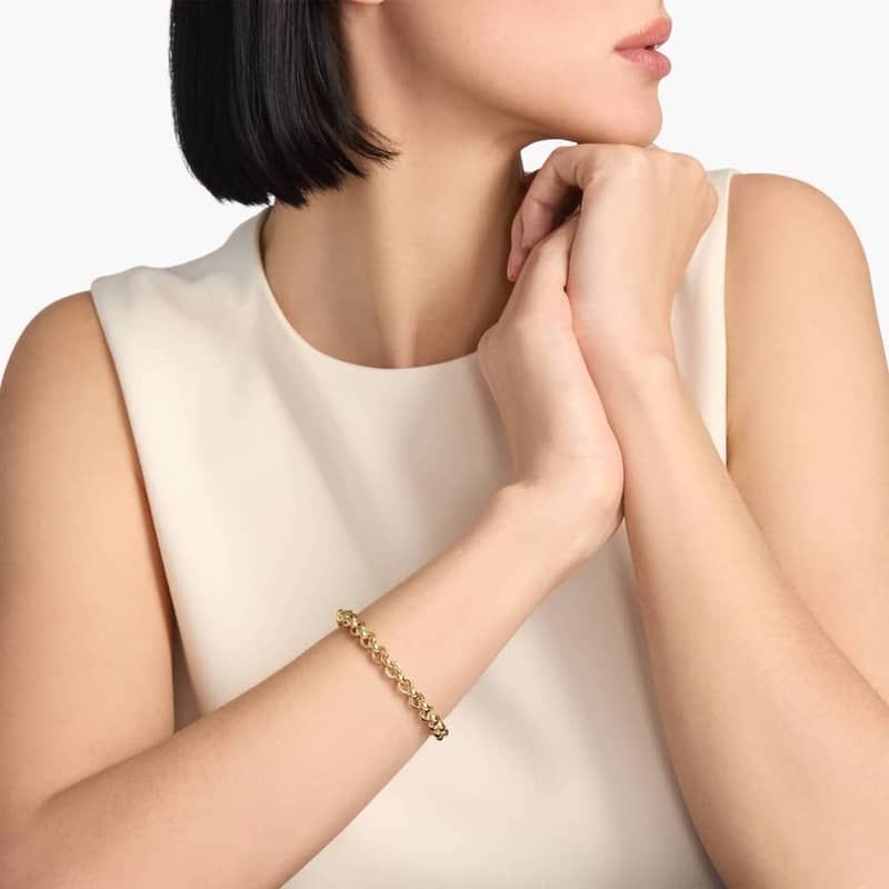 7.5" Rolo Bracelet in 14k Yellow Gold (6.8 mm)