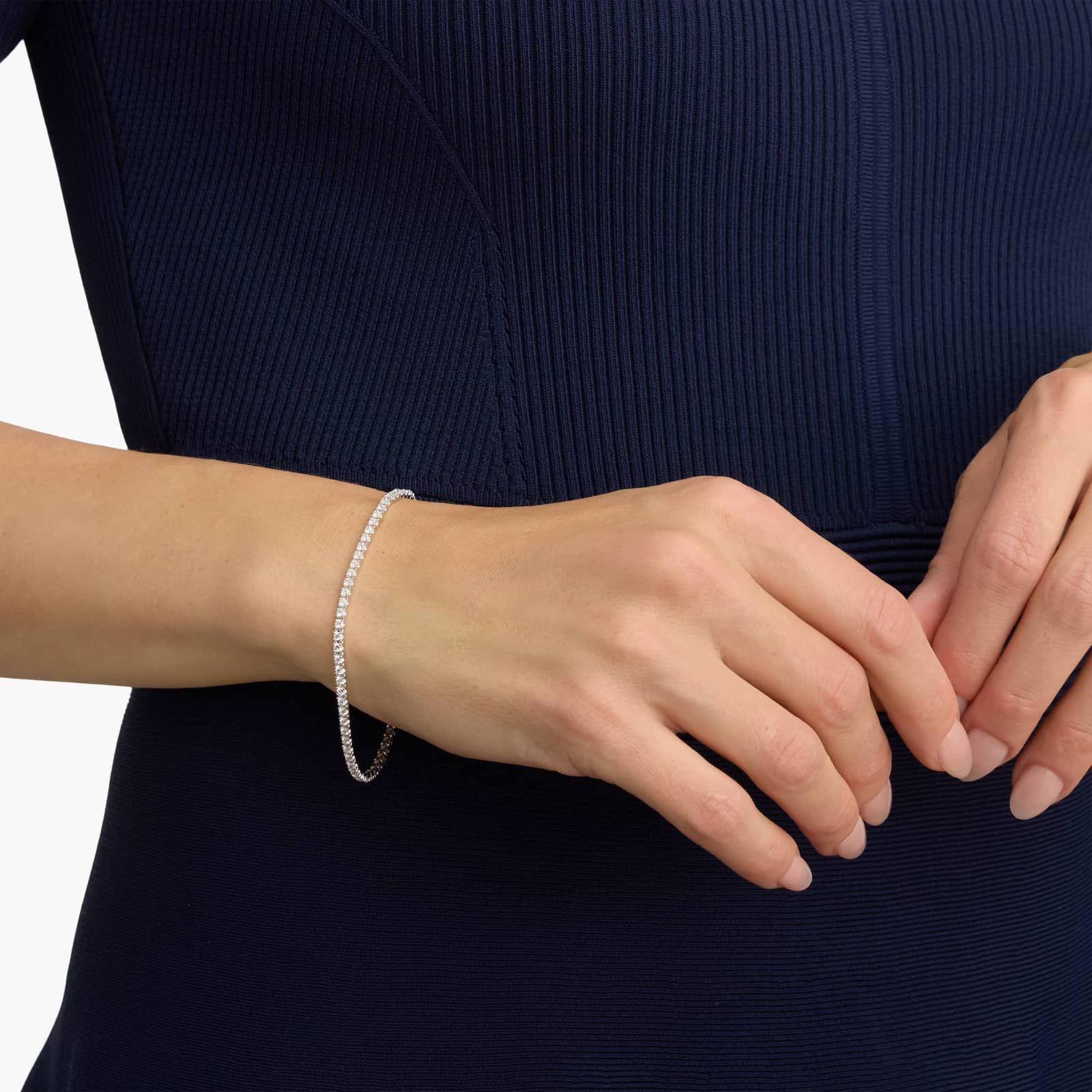 Luna Diamond Tennis Bracelet in 14k White Gold (2 Ct. Tw.)