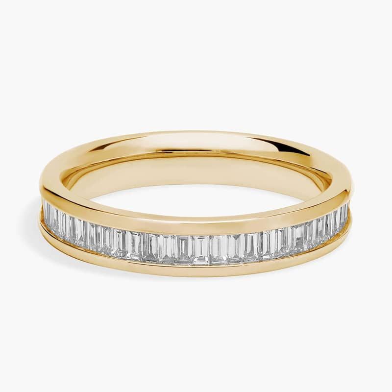 Channel Set Baguette-Cut Diamond Ring in 14k Yellow Gold (1/2 ct. tw.)