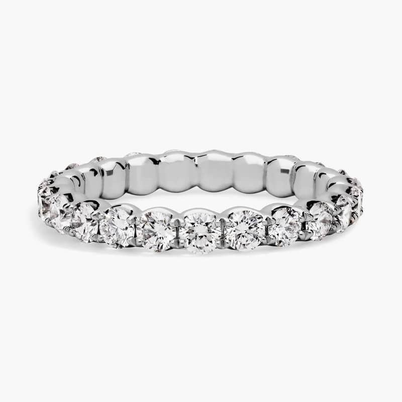 Selene Diamond Eternity Ring in 14k White Gold (2 ct. tw.)