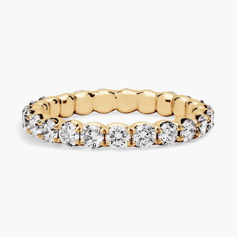 Selene Diamond Eternity Ring in 14k Yellow Gold (2 ct. tw.)