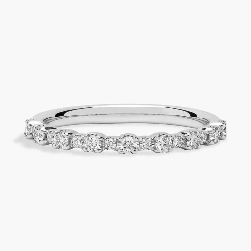Capri Diamond Ring in 14k White Gold (1/4 ct. tw.)