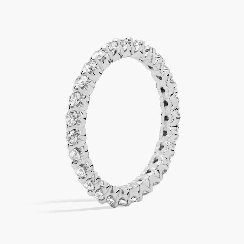 Floating Diamond Eternity Ring in 14k White Gold (3/4 ct. tw.)