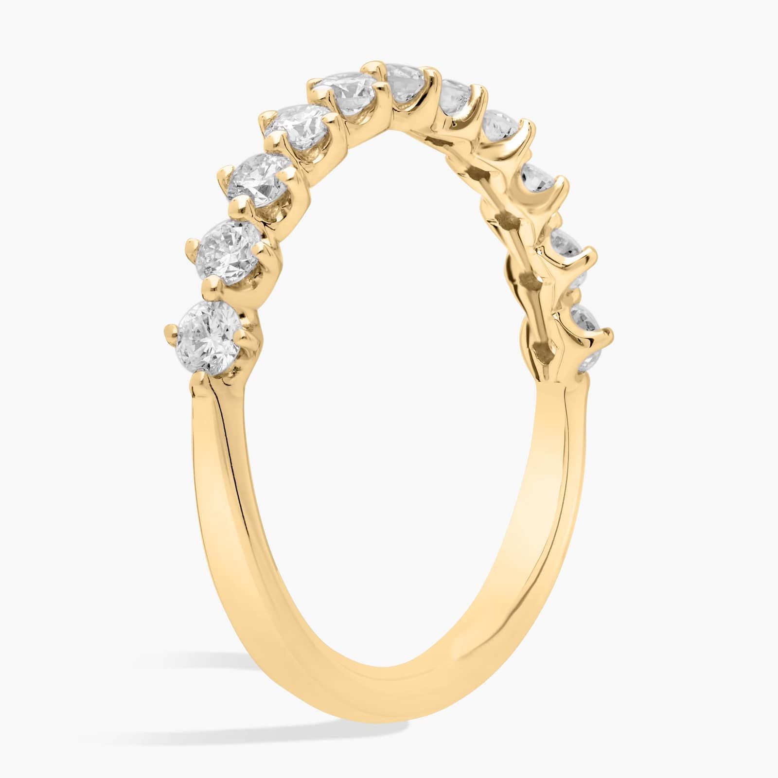 Compass Set Diamond Ring in 14K Yellow Gold (1/2 ct. tw.)