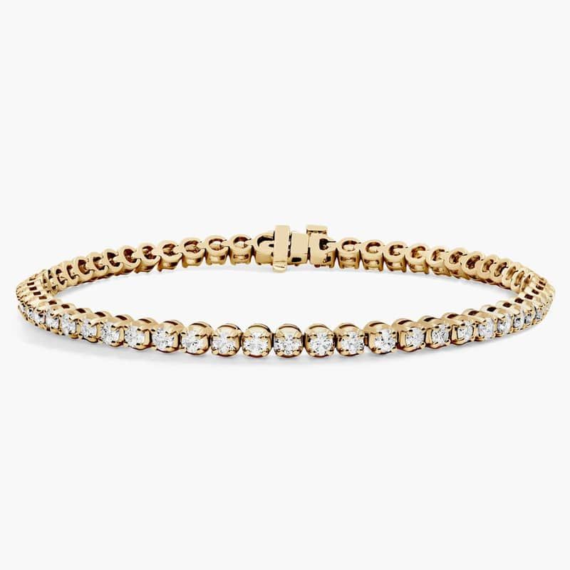 Diamond Tennis Bracelet in 14k Yellow Gold (3 ct. tw.)