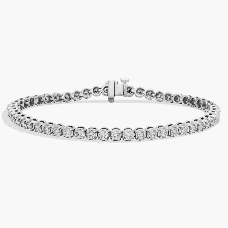 Diamond Tennis Bracelet in 14k White Gold (4 ct. tw.)