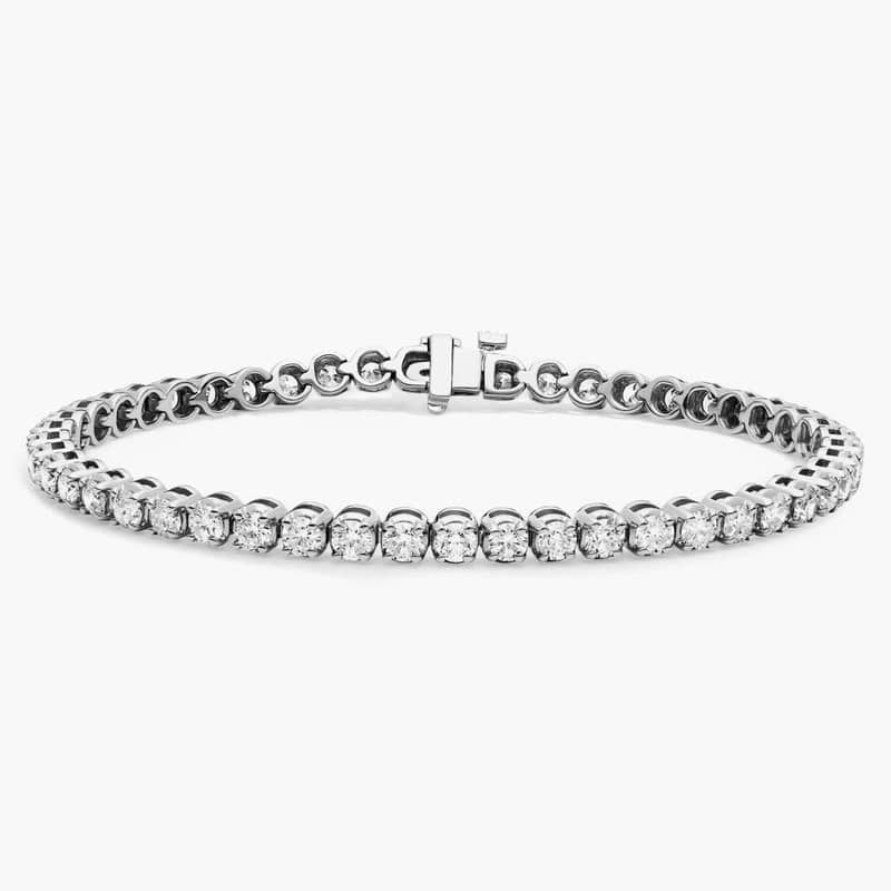 Diamond Tennis Bracelet in 14k White Gold (5 ct. tw.)