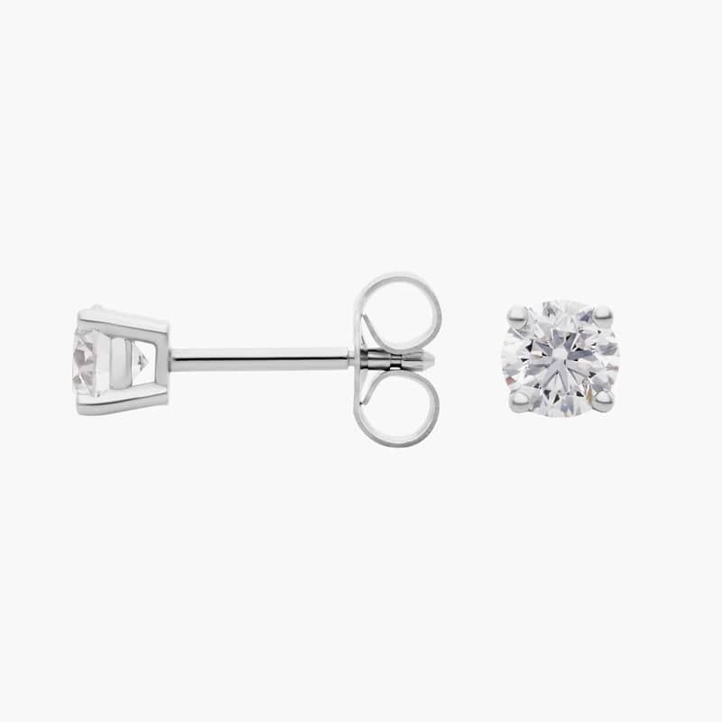 Diamond Earrings in Platinum (3/4 ct. tw.)