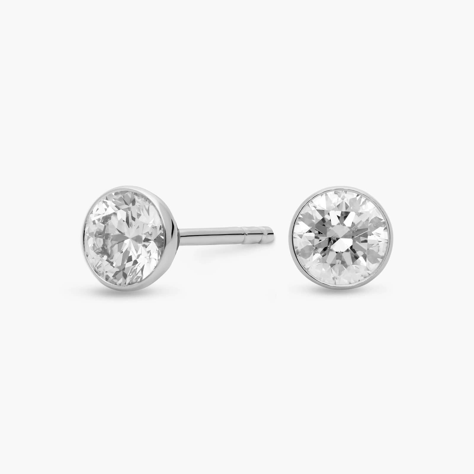 Gorgeous 14k White Gold deals Earrings