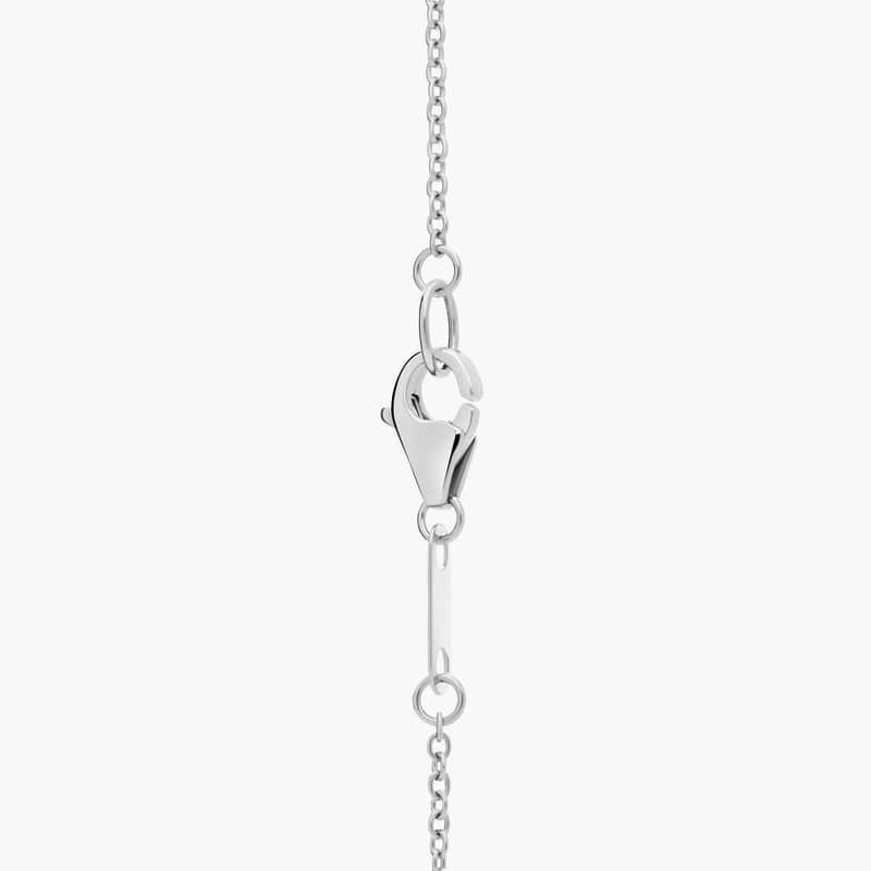 Diamond Solitaire Pendant in 14k White Gold (3/4 ct. tw.)