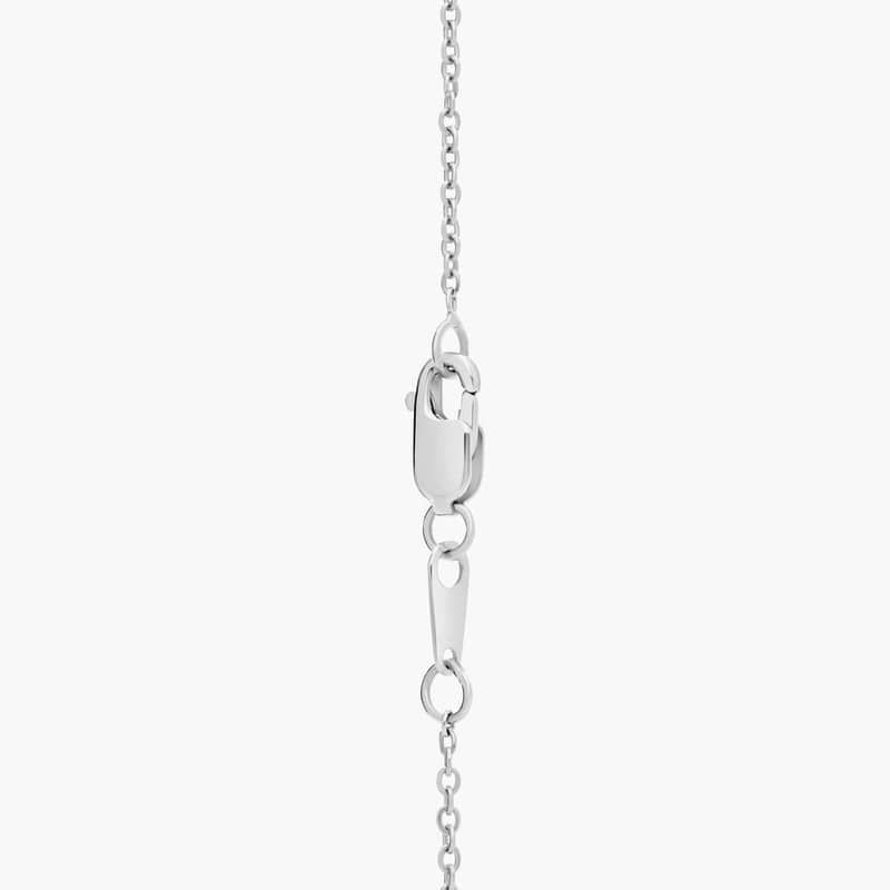 Floating Diamond Pendant in 14k White Gold (1/4 ct. tw.)