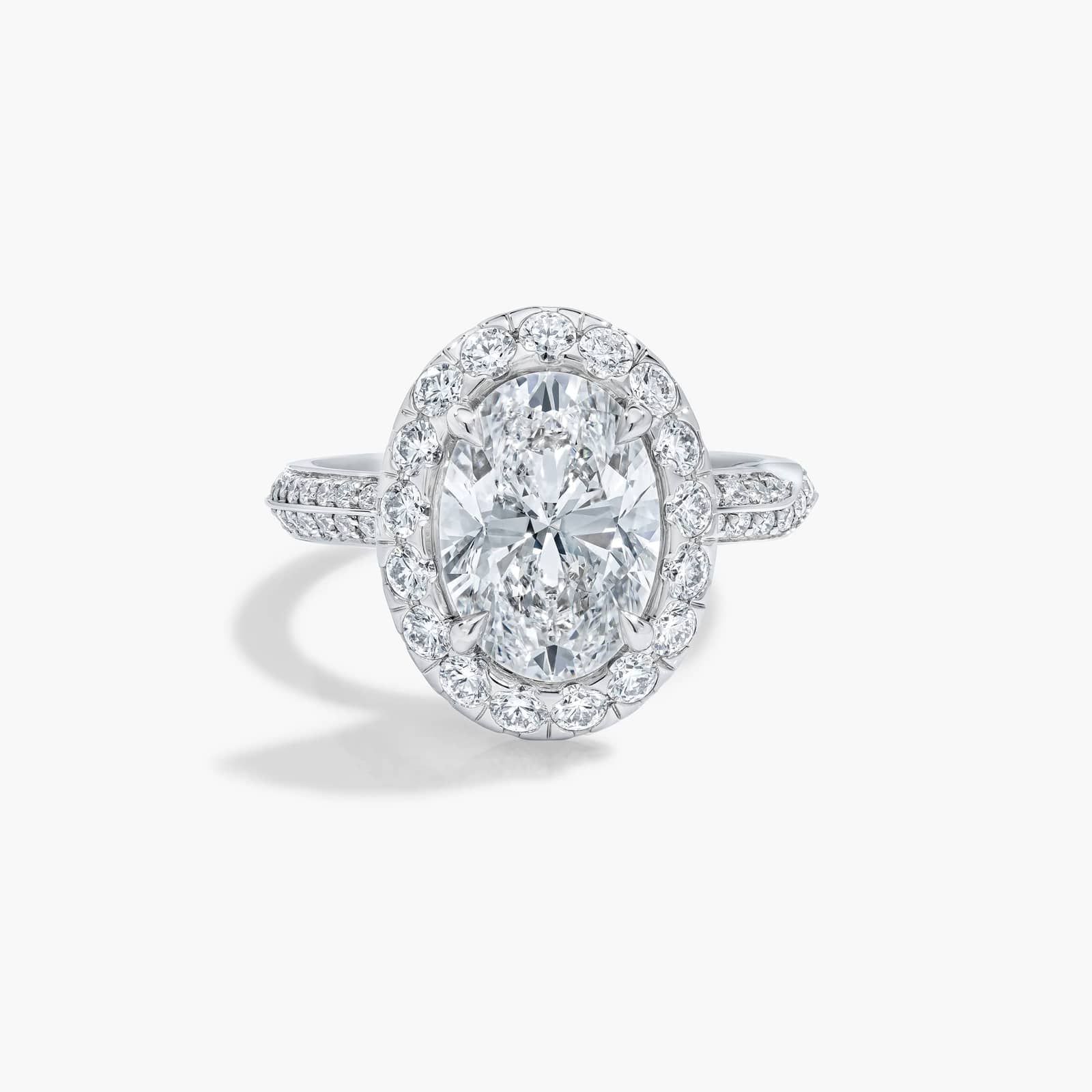 SIX BY ROYAL ASSCHER, Royal Asscher Oval Pave Ring