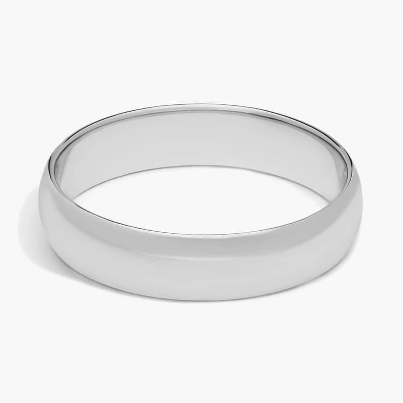 Classic Wedding Ring in Platinum (5mm)