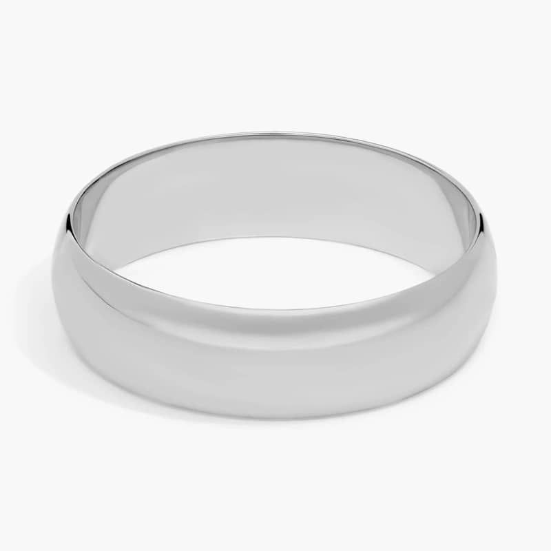 Classic Wedding Ring in Platinum (6mm)