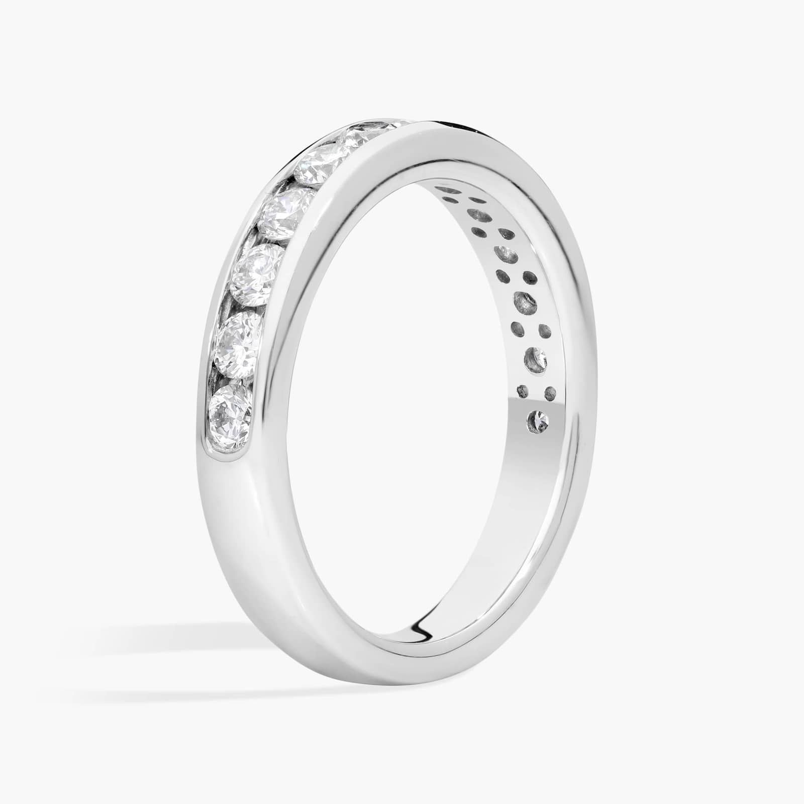 Channel Set Diamond Ring in Platinum (1 ct. tw.)