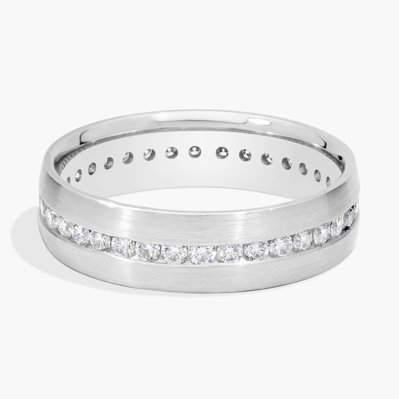 Channel-Set Diamond Eternity Ring in Platinum (6 mm, 7/8 ct. tw.)