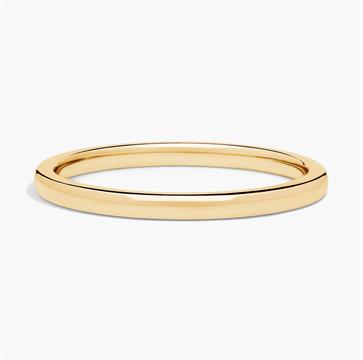 Skyline Comfort Fit Wedding Ring in 18k Yellow Gold (2mm)