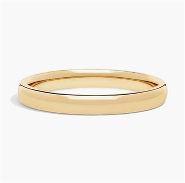 Skyline Comfort Fit Wedding Ring in 18k Yellow Gold (3mm)