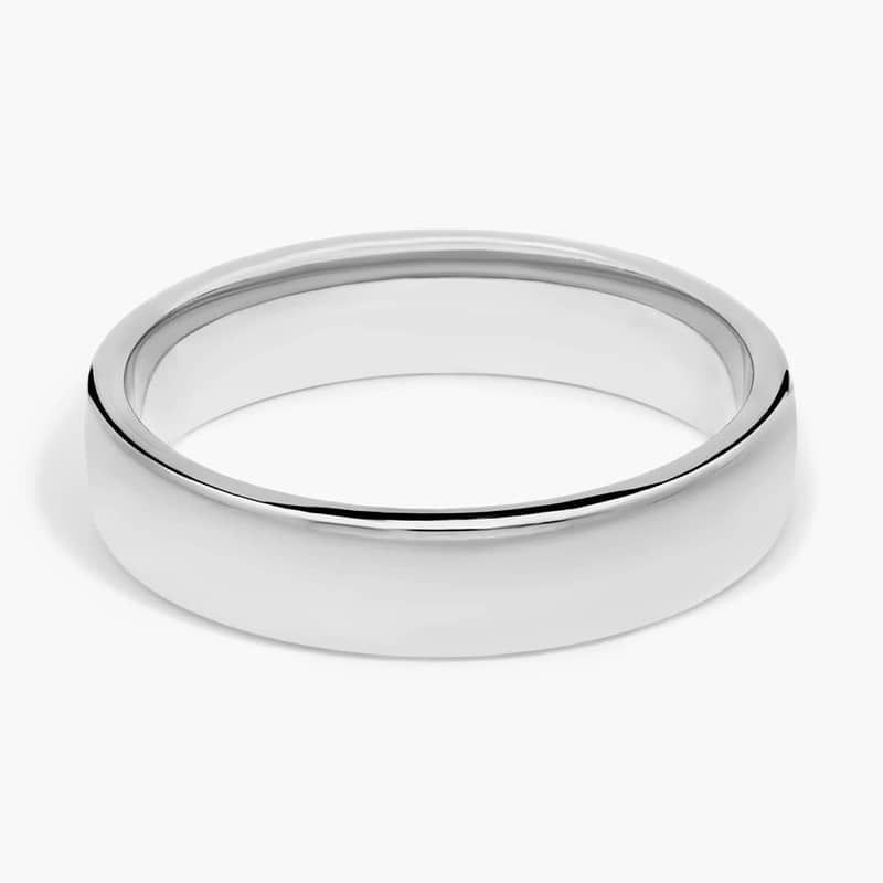 Skyline Comfort Fit Wedding Ring in Platinum (5mm)