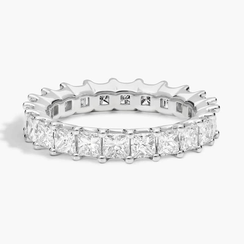 Princess Cut Diamond Eternity Ring in Platinum (1 7/8 ct. tw.)