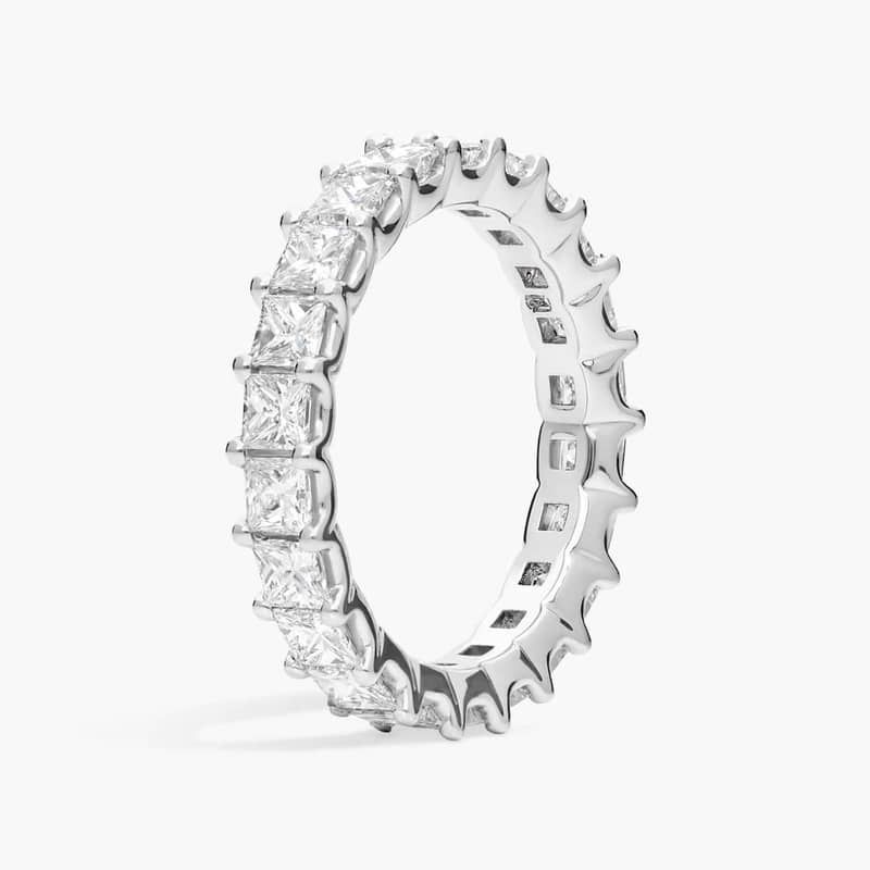 Princess Cut Diamond Eternity Ring in Platinum (1 7/8 ct. tw.)