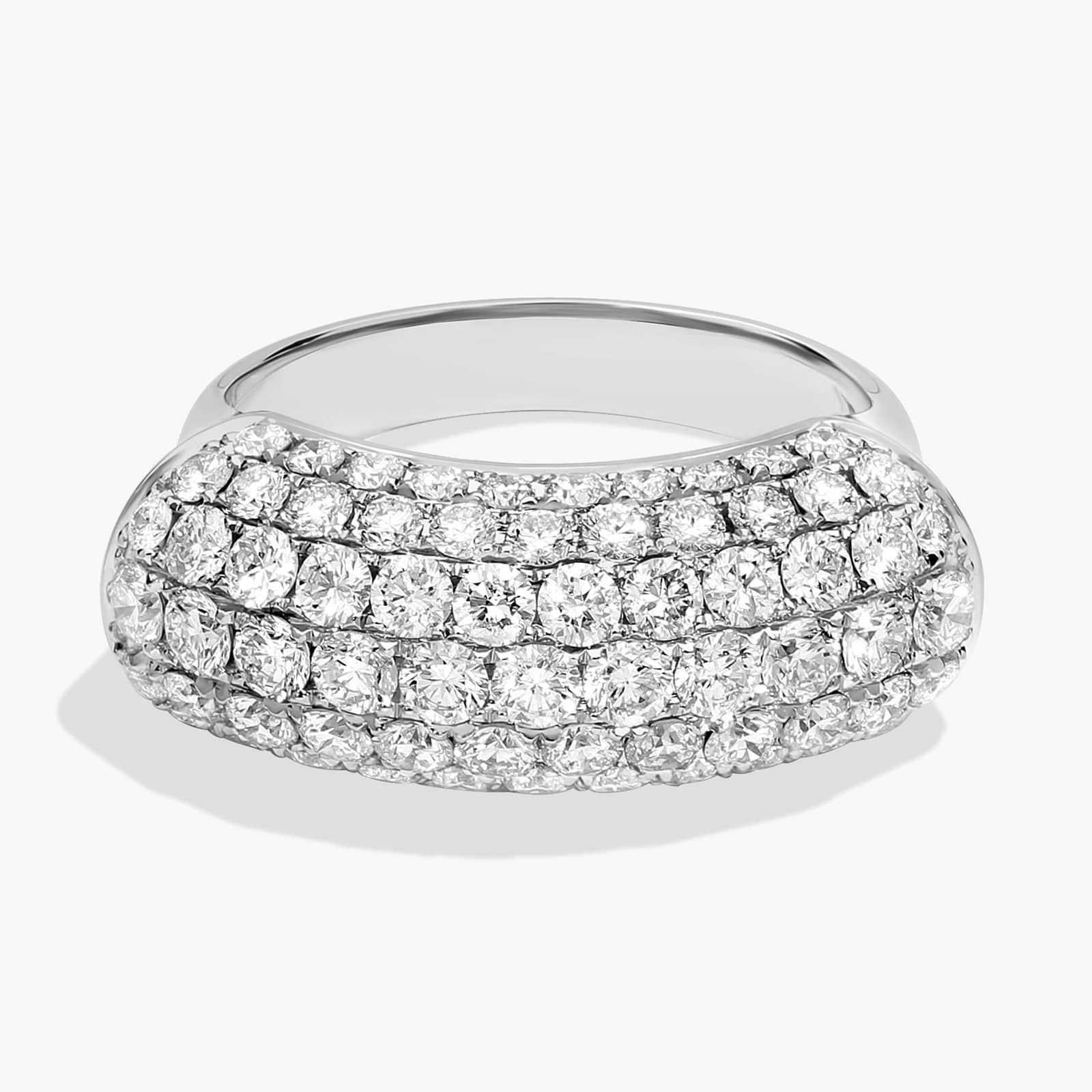 Rollover Diamond Fashion Ring in 14k White Gold (2 1/2 ct. tw.)