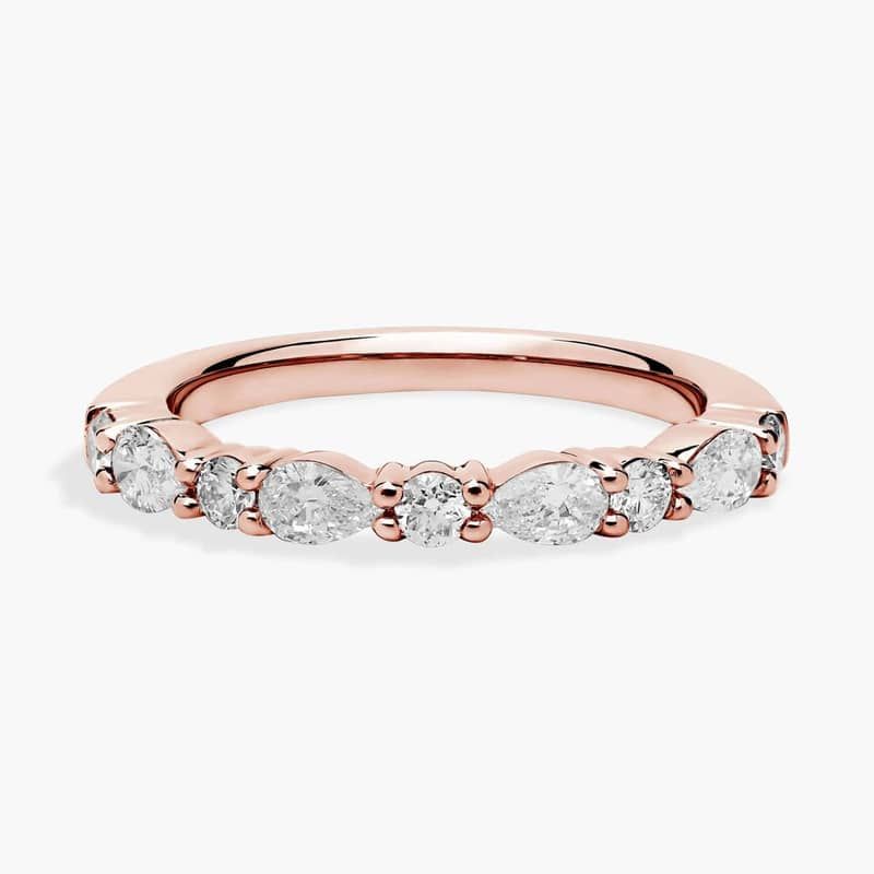 J'adore Le Jardin Diamond Wedding Ring in 18k Rose Gold (5/8 ct. tw.)