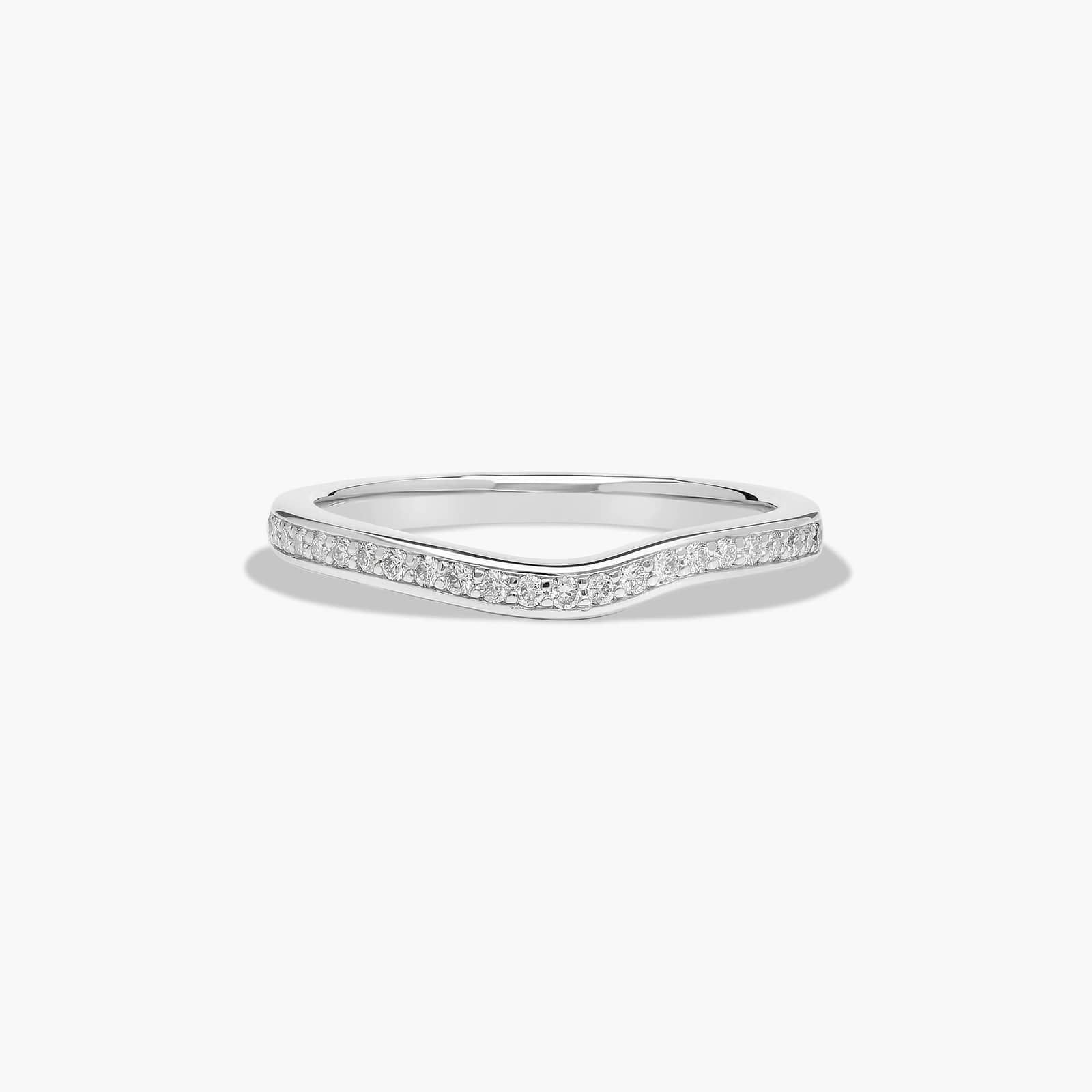 Bypass Wedding Ring In Platinum (2.00mm)