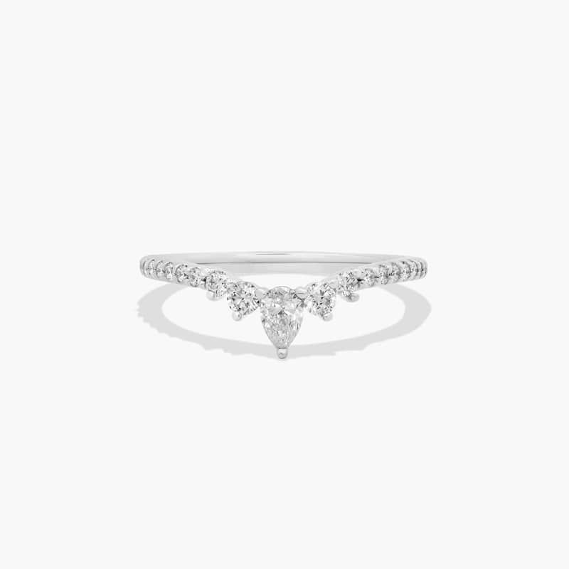 Grand Tiara Diamond Wedding Ring In Platinum (1.50mm)