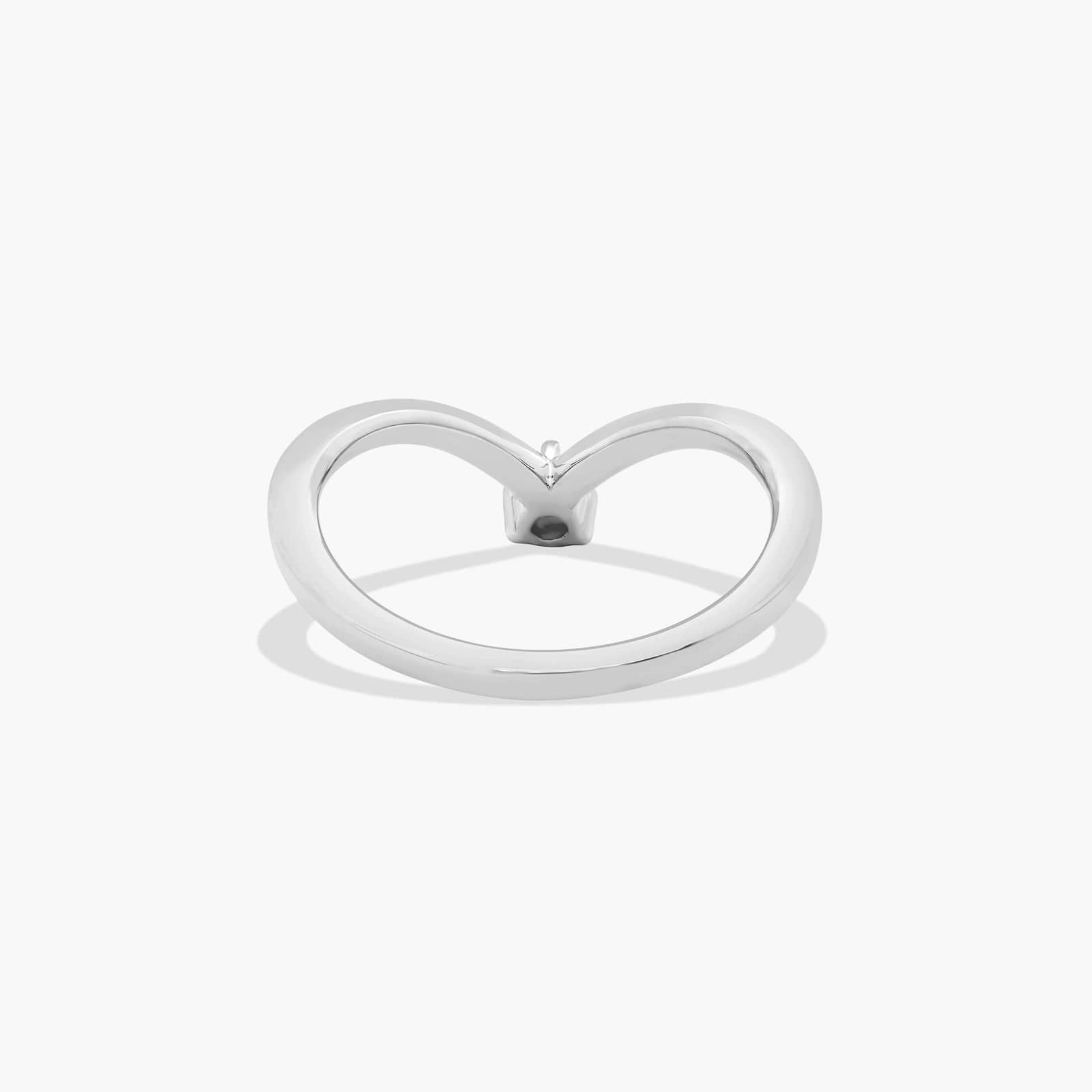 Chevron Diamond Wedding Ring In Platinum (1.50mm)