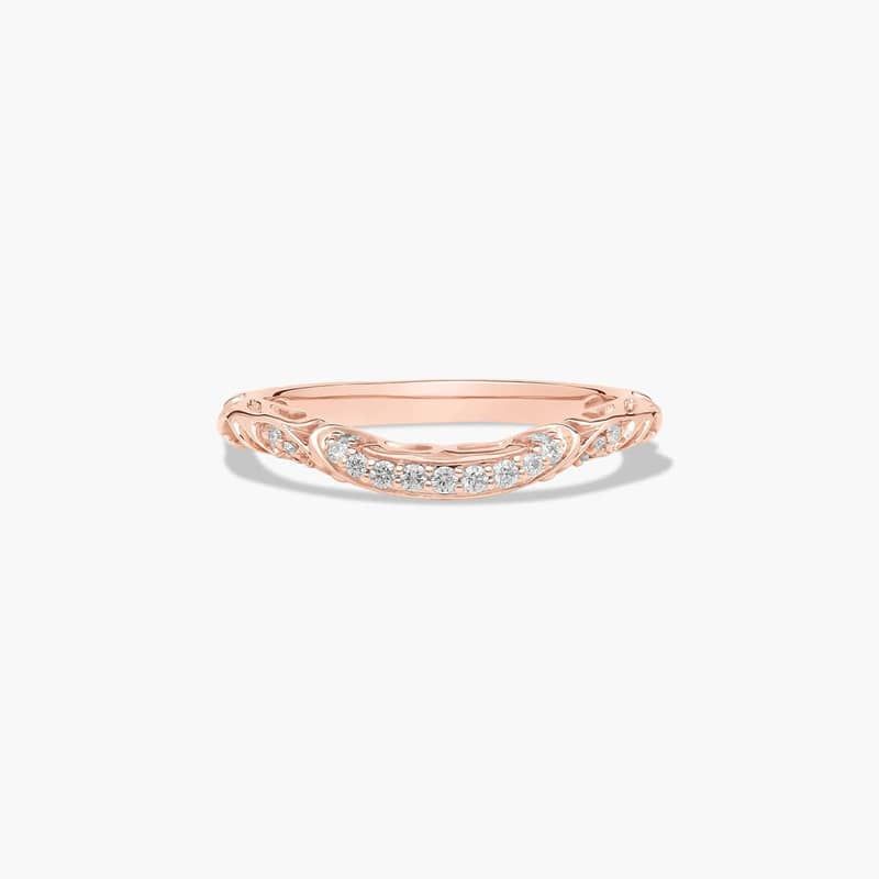 Wedding Ring In 14K Rose Gold (2.00mm)