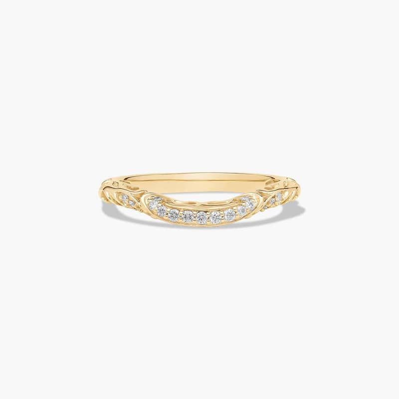 Wedding Ring In 14K Yellow Gold (2.00mm)