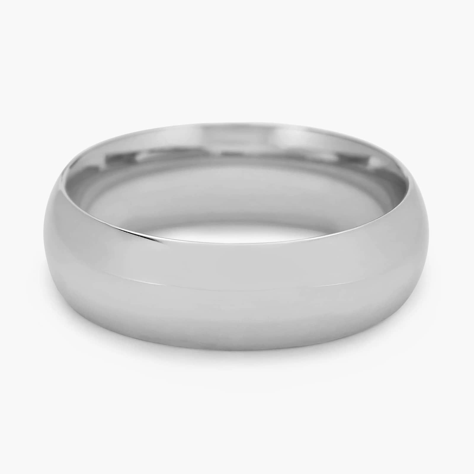 Skyline Comfort Fit Wedding Ring in Platinum (7mm)
