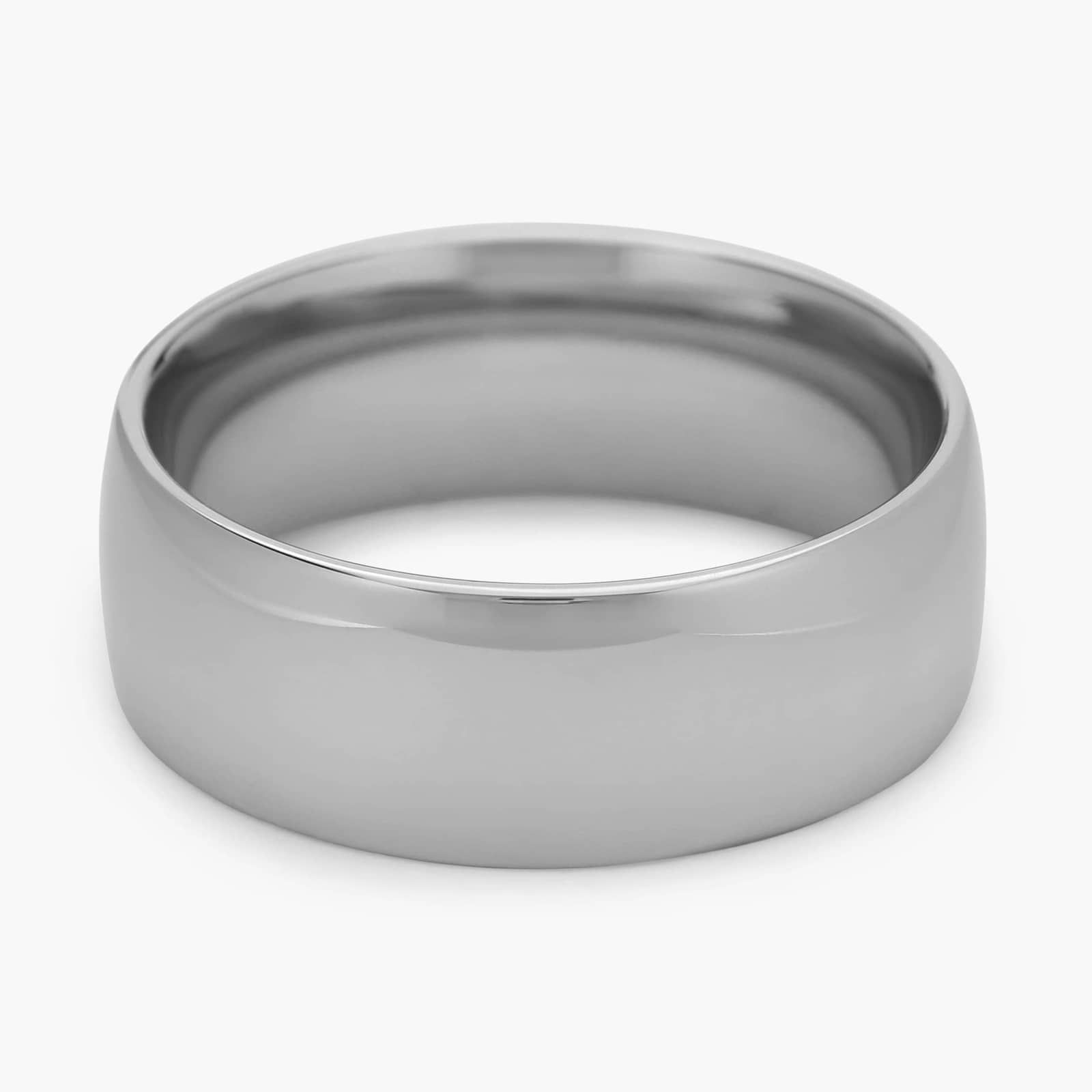 Skyline Comfort Fit Wedding Ring in Platinum (8mm)