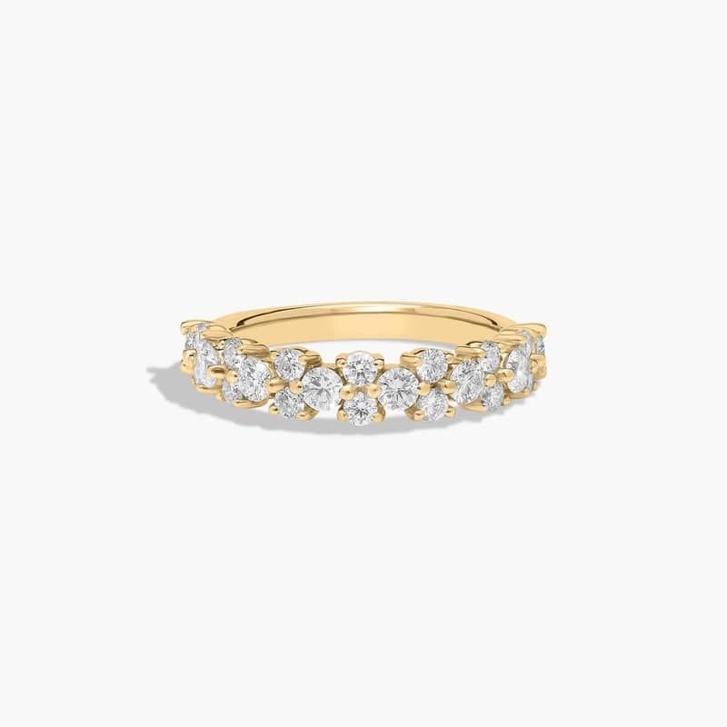 Butterfly Diamond Wedding Ring In 14K Yellow Gold (2.00mm) By James Allen